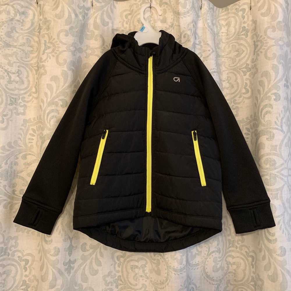 COPY - Boys Gap Fit mixed media jacket